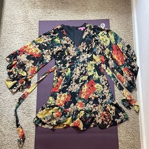 Beautiful Betsey Johnson summer dress floral